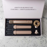 Aria Beauty Blow Dryers Brushed Gold Airstyler Blowout Set – Professional All-in-One Blowout System