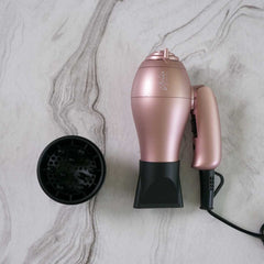Aria Beauty Blow Dryers Rose Gold Mini Blow Dryer Aria Beauty Blow Dryers Rose Gold Mini Blow Dryer