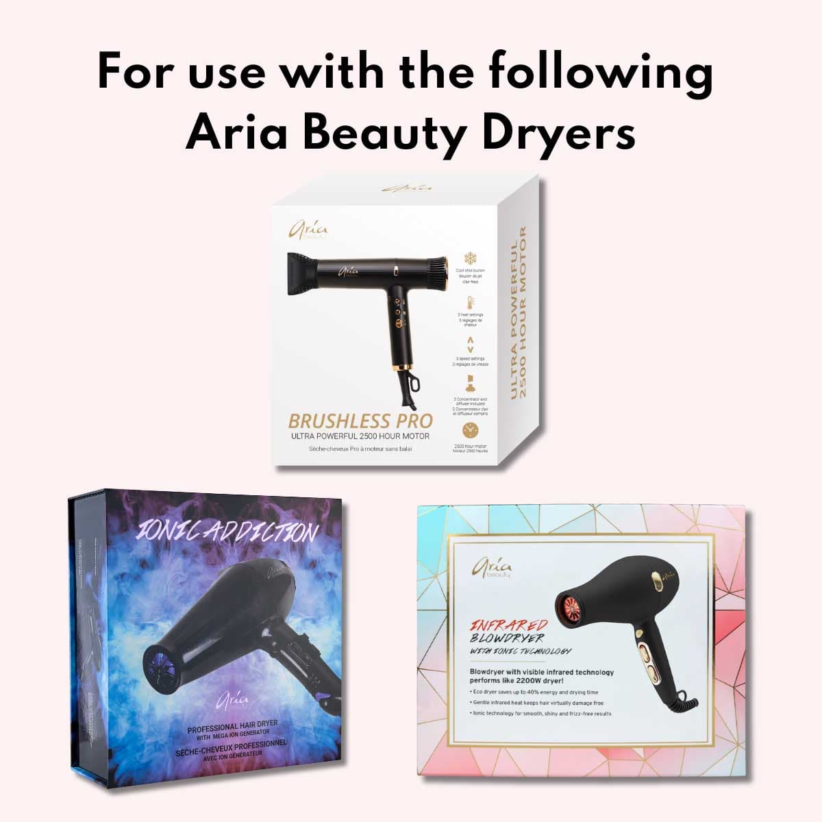 Aria Beauty Hair Styling Accessories Air Curling Attachment