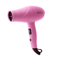 Ariabeauty Hair Straightener - Hair Iron Pink Hair Tools Travel Set - Mini Blow Dryer & Hair Straightener