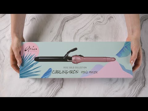 Rose Gold 1" Curling Iron video