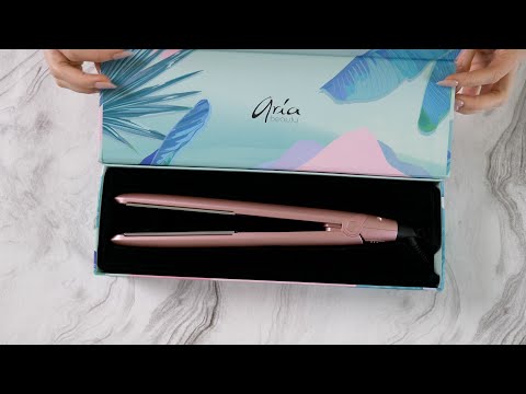 Rose Gold Digital Hair Straightener video