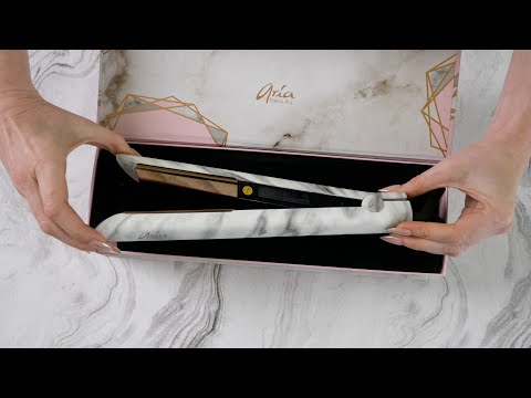 Grey Marble Digital Straightener video