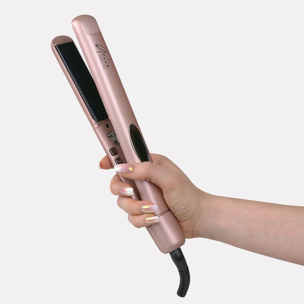 1” Rose Gold Infrared Ceramic Hair Straightener