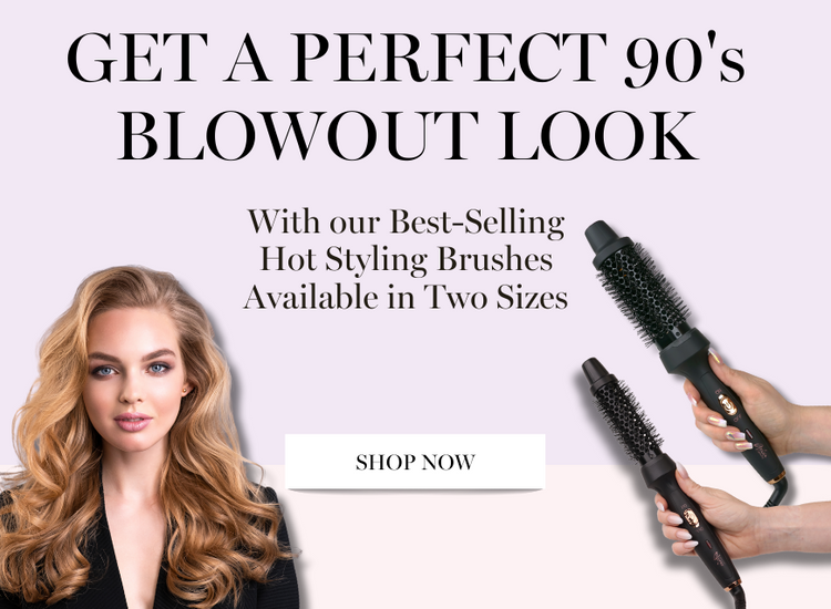 Get a perfect 90's blowout look