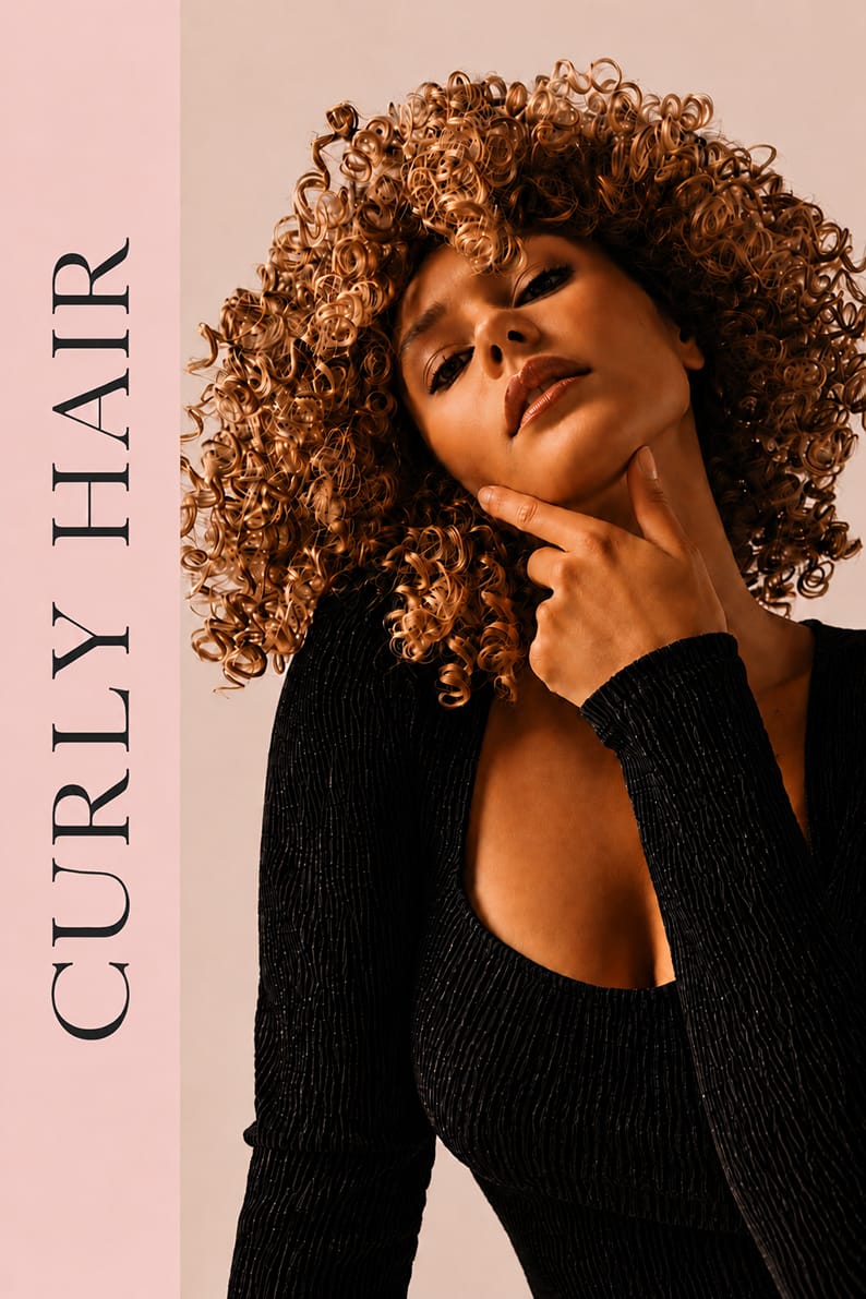 Curly Hair Types: 3A–3C