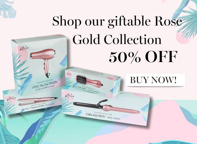 Shop our Rose gold collection 50% off