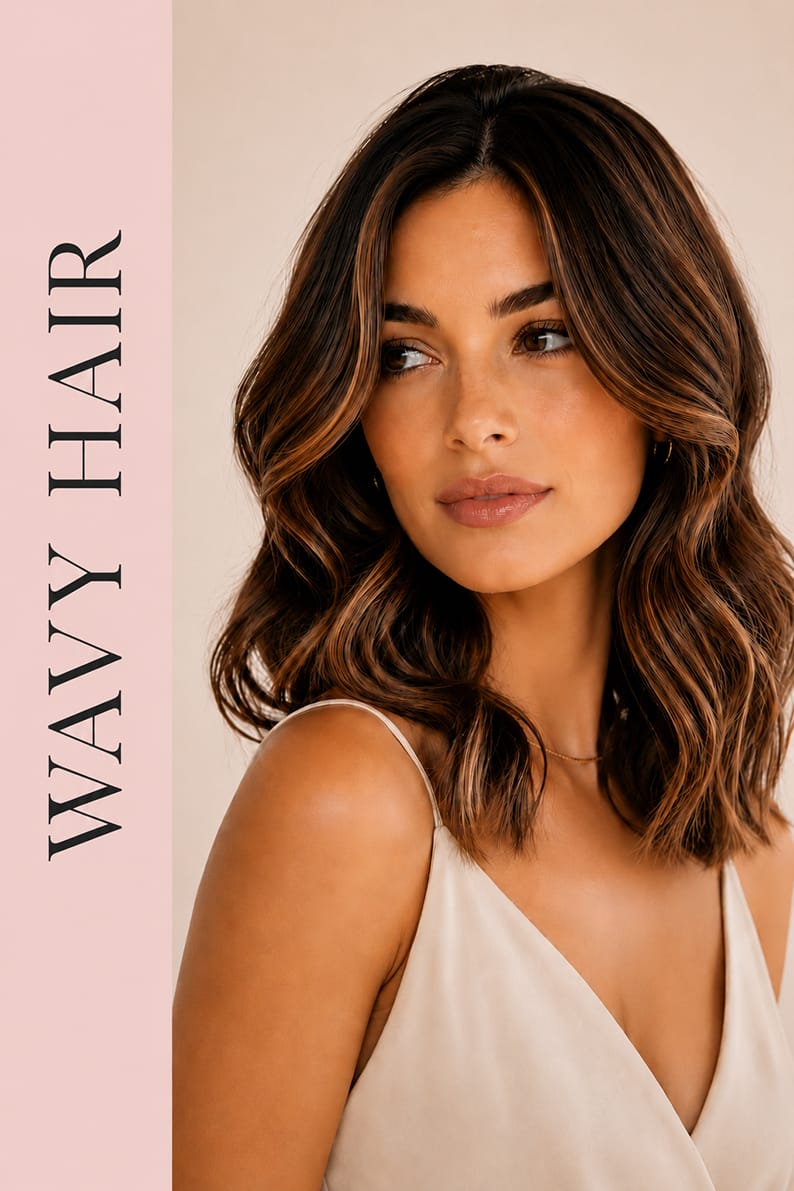 Wavy Hair Types: 2A–2C