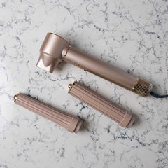 Aria Beauty Blow Dryers Brushed Gold Airstyler Blowout Set – Professional All-in-One Blowout System