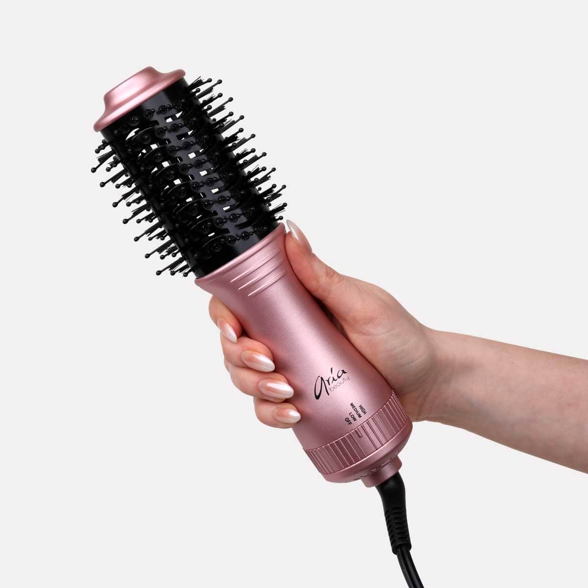 Aria Beauty Blow Dryers Rose Gold Mini Blowdry Brush Main image