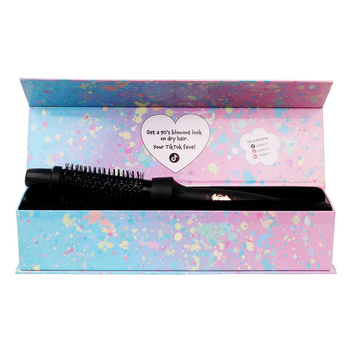 Aria Beauty Curling Wands / Curling Irons 1.2" Thermal Ionic Styling Brush
