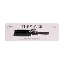 Aria Beauty Curling Wands / Curling Irons Triple Barrel Waver - 25 mm - Matte Black