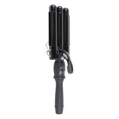 Aria Beauty Curling Wands / Curling Irons Triple Barrel Waver - 25 mm - Matte Black