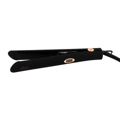 Aria Beauty Hair Straightener - Hair Iron 1” Ultra Sleek Black Digital Hair Straightener