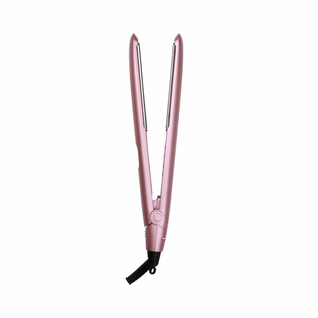 Aria Beauty Hair Straightener - Hair Iron Rose Gold Digital Hair Straightener
