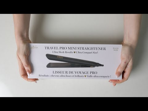 Travel Pro Mini Straightener unboxing video