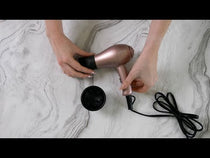 Rose Gold Mini Blow Dryer video