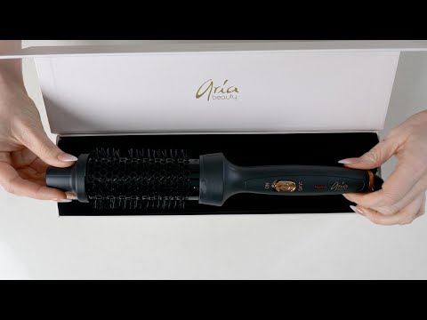1.5" #HairGoals Hot Styling Brush unboxing video