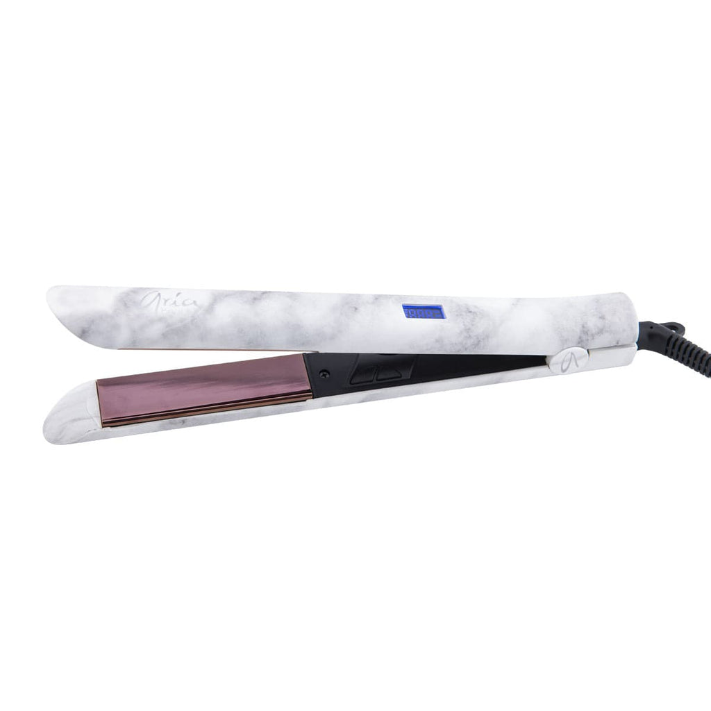Aria Beauty Marble Digital Straightener