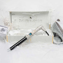 Ariabeauty Curling Wands / Curling Irons "I Do" 1" Tourmaline Clipless Curling Wand