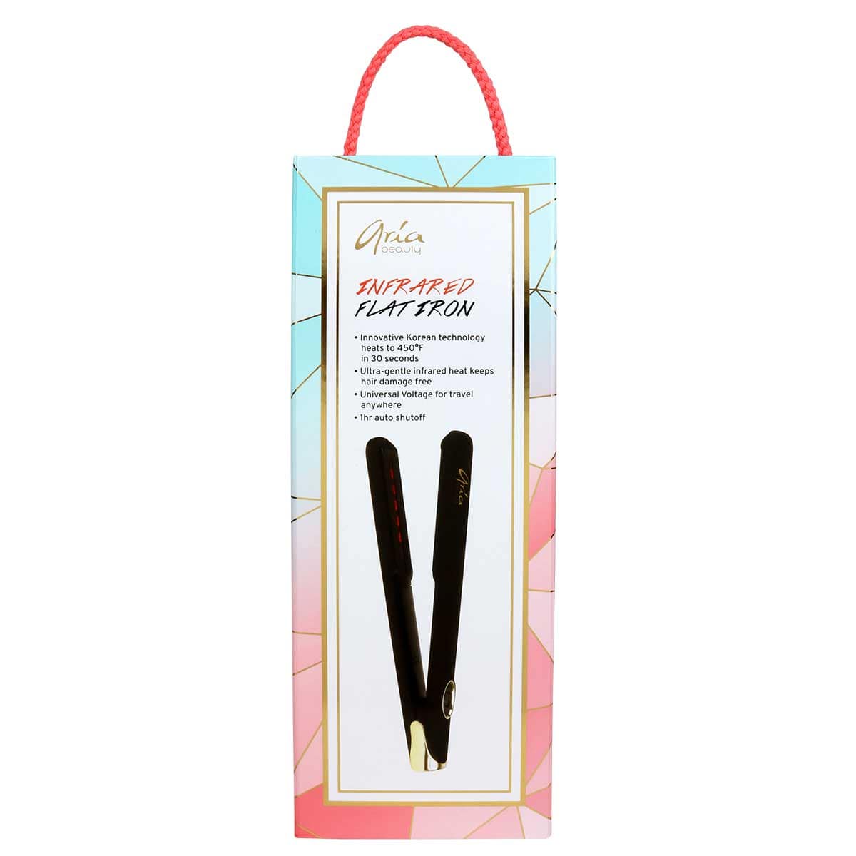 Aria Beauty 1” Infrared Hair Straightener