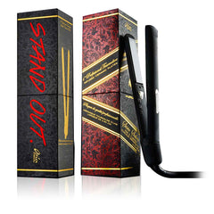 Ariabeauty Hair Straightener - Hair Iron Bestselling 1” Black Infrared Ceramic Hair Straightener