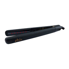 Ariabeauty Hair Straightener - Hair Iron Bestselling 1” Black Infrared Ceramic Hair Straightener