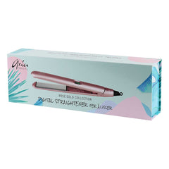 Ariabeauty Hair Straightener - Hair Iron Rose Gold Digital Hair Straightener