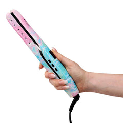 Ariabeauty Hair Straightener - Hair Iron The Twist Pastel Flat Iron
