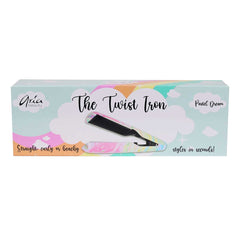 Ariabeauty Hair Straightener - Hair Iron The Twist Pastel Flat Iron