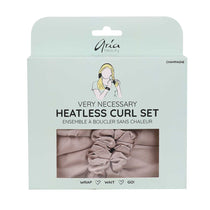 Ariabeauty Hair Styling Accessories Champagne Very Necessary Heatless Curl Set
