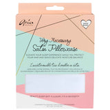 Luxury Silky Pillowcases (Silver & White)