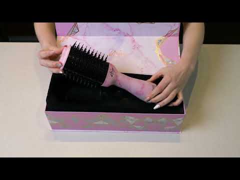 Pink Marble Blowdry Brush unboxing video
