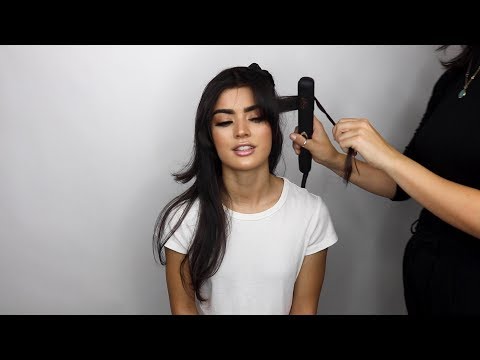 Aria Beauty 1” Black Infrared Ceramic Hair Straightener