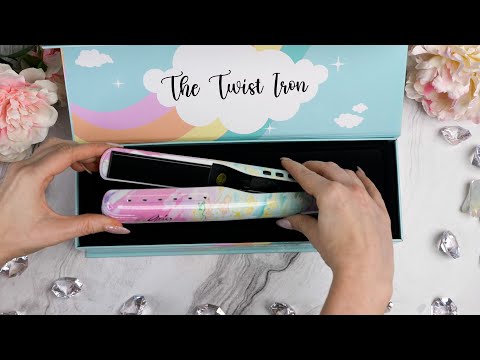 The Twist Pastel Dream Flat Iron unboxing video