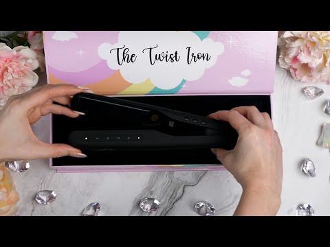The Twist Black Flat Iron unboxing video