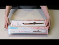 1.25" Infrared Curling Iron unboxing video
