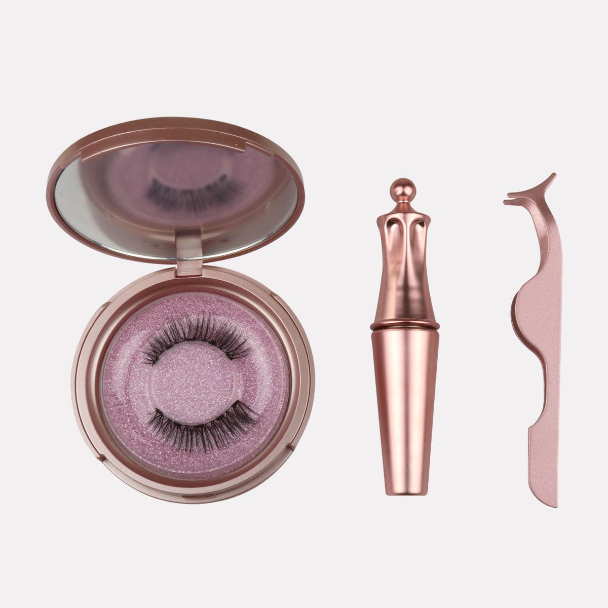 Aria Beauty Magnetic Eyeliner & Eyelashes With Applicator Tweezer